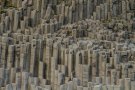 Colones de basalte sur le site de la grotte de Halsanefshellir