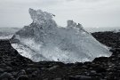 Site de Jökulsárlón, Glaçons rejetés à la mer.