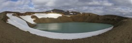 Cratère Viki sur le volcan Krafla